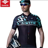 Jersey Santic Road Bike Santic Bushan Men Cycling Jersey Short Sleeve