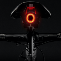 Lampu Sepeda Belakang Smart Lamp Rockbros Q50 Lampu Saddle Lampu Belakang Smart Brake Sensing Light Auto Start Stop