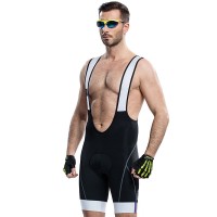 Celana BIB Santic Santic Arok Grey Men Padded Cycling Bib Shorts