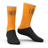 Kaos kaki sepeda lameda cycling sublimation gel socks M19WZ054 rambler socks