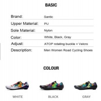 Sepatu cleat sepatu sepeda santic road bike cleat edisi tebaru 2020 S20013