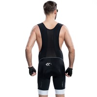 Celana BIB Santic Santic Arok Grey Men Padded Cycling Bib Shorts