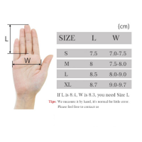 Sarung Tangan ROCKBROS MTB Full Finger Shockproof Warna Hitam S107