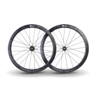 Lun Road 45C Disc Brake Wheelset With Sapim Spokes and Ceramics Bearing by Winspace