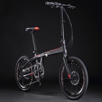 Sepeda Lipat Folding Bike Sava Z1 Carbon Frame 20inch 9 Speeds